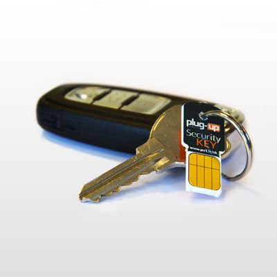 Token di sicurezza agganciato ad un portachiavi
